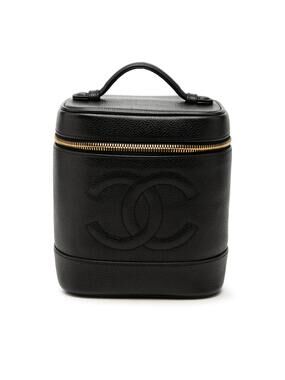 Chanel Cc Caviar Vanity Bag Pre-Loved #278783C11B